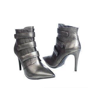 Made in Italy High End‎ High Heels Ankle  Leather Boots 8,5